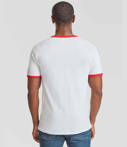Fruit of the Loom Contrast Ringer T-Shirt