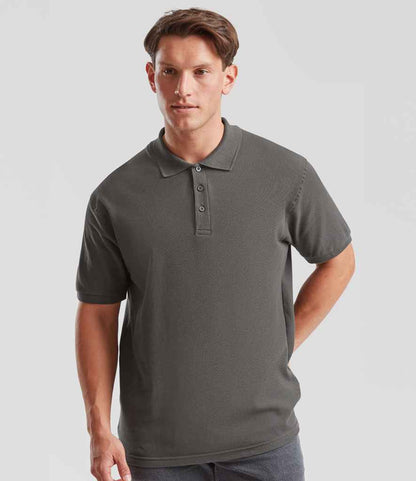 Fruit of the Loom Premium Cotton Piqué Polo Shirt (1/2)