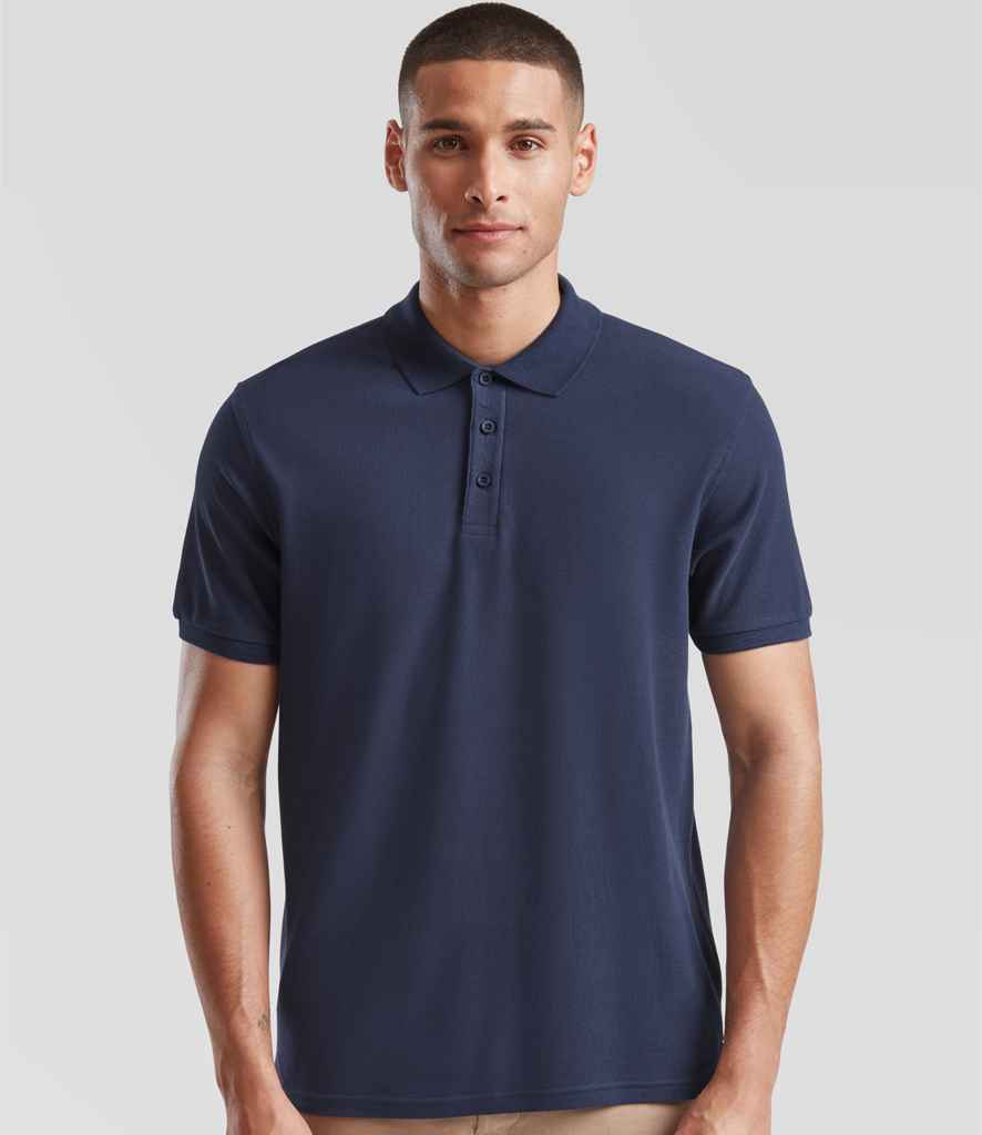 Fruit of the Loom Premium Cotton Piqué Polo Shirt (1/2)