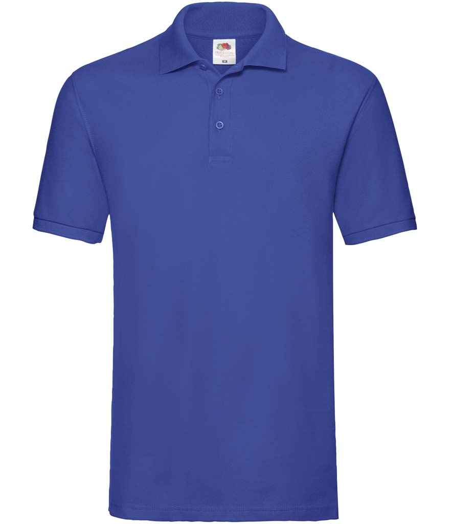 Fruit of the Loom Premium Cotton Piqué Polo Shirt (1/2)