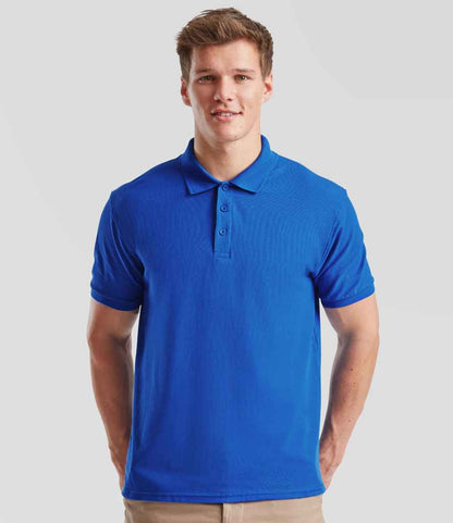 Fruit of the Loom Premium Cotton Piqué Polo Shirt (1/2)