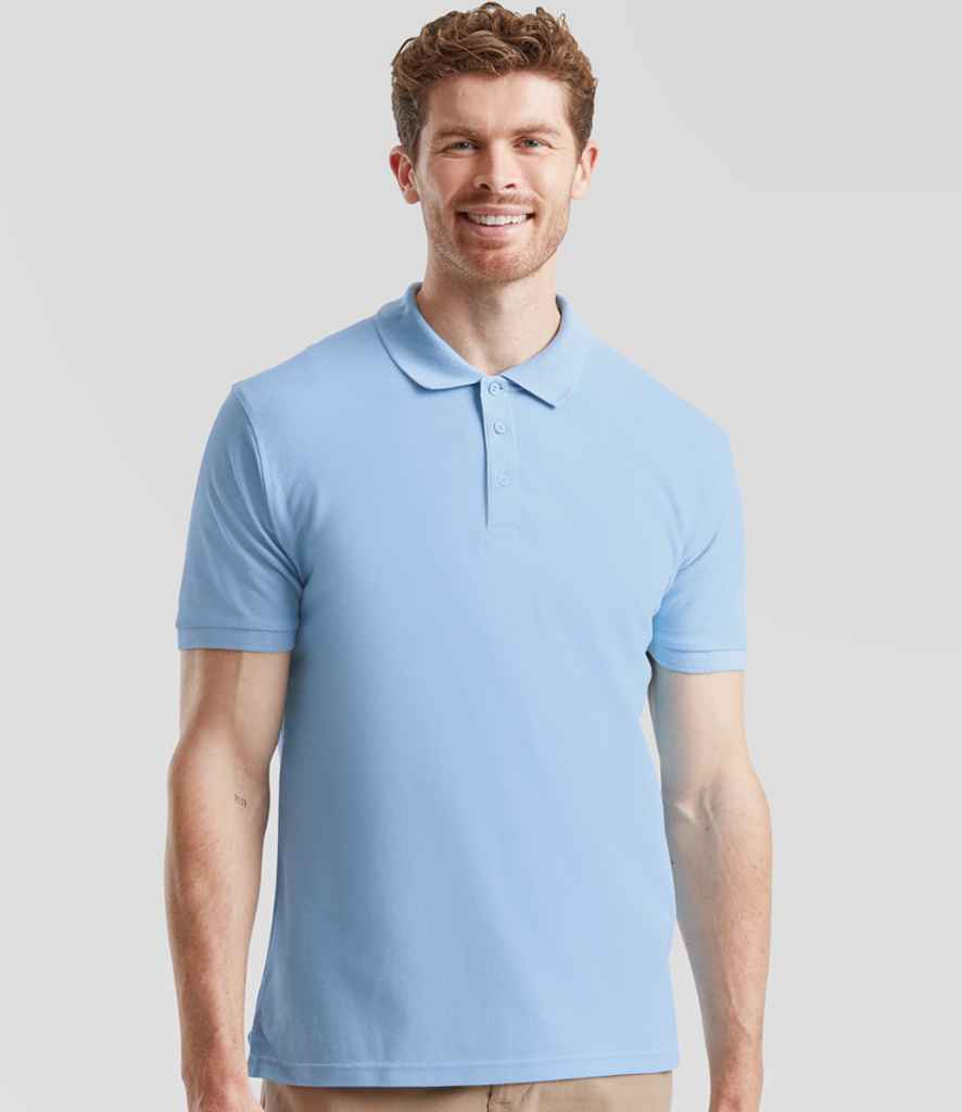 Fruit of the Loom Premium Cotton Piqué Polo Shirt (1/2)