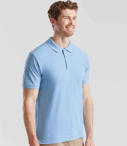 Fruit of the Loom Premium Cotton Piqué Polo Shirt (1/2)