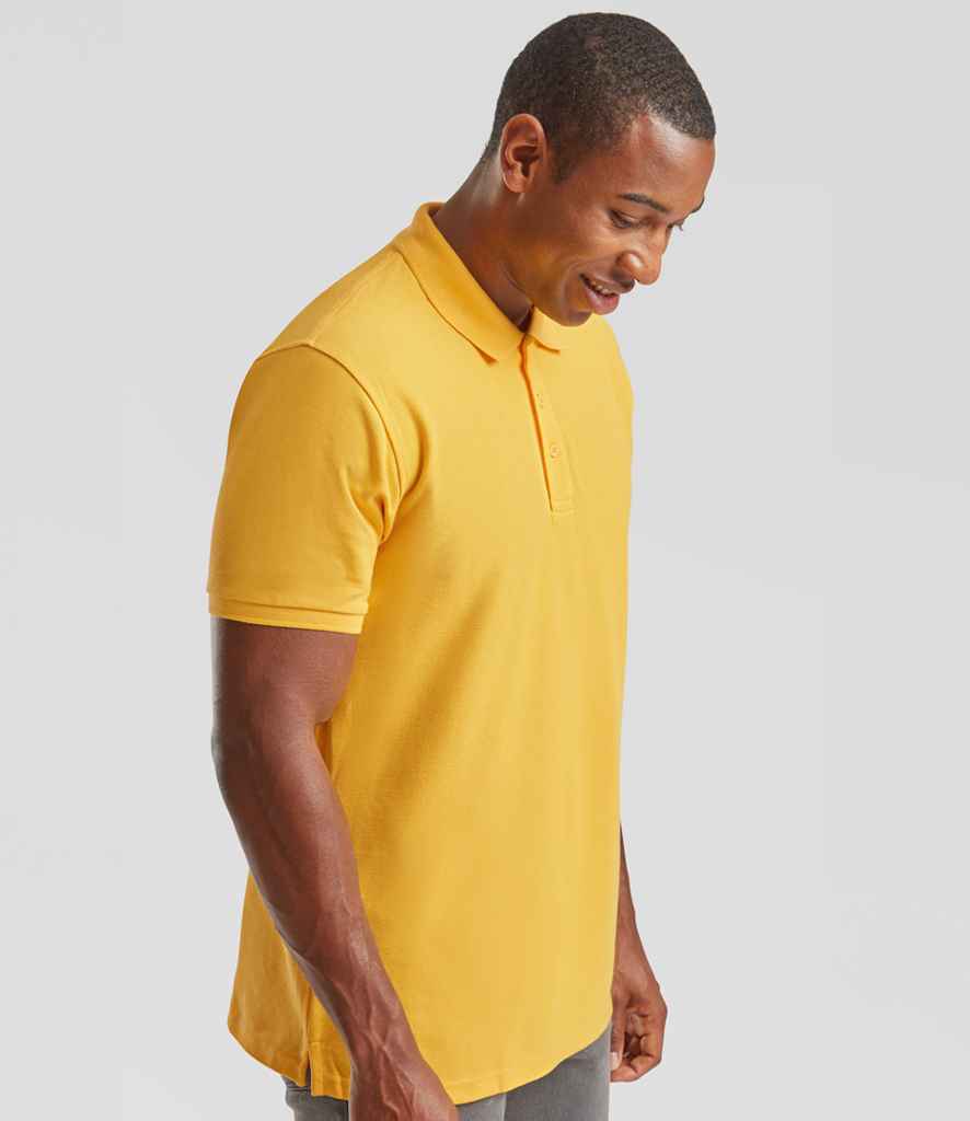 Fruit of the Loom Premium Cotton Piqué Polo Shirt (2/2)