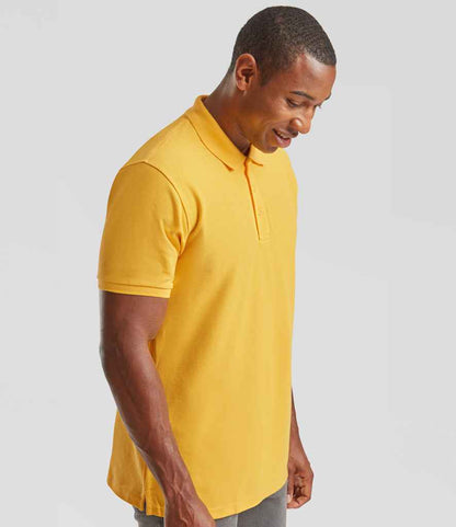 Fruit of the Loom Premium Cotton Piqué Polo Shirt (2/2)