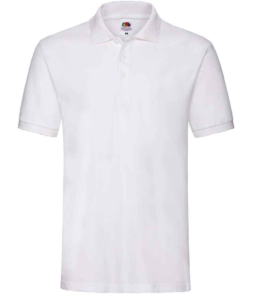 Fruit of the Loom Premium Cotton Piqué Polo Shirt (2/2)