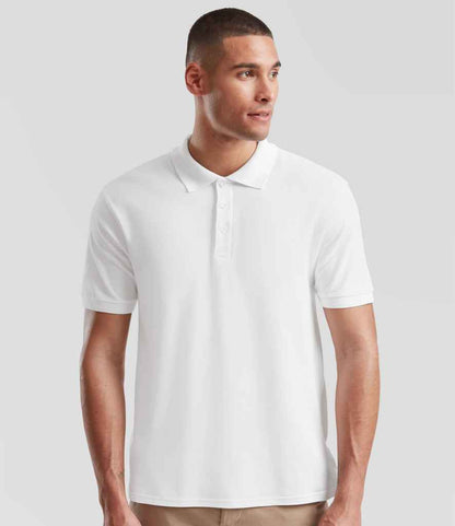 Fruit of the Loom Premium Cotton Piqué Polo Shirt (2/2)