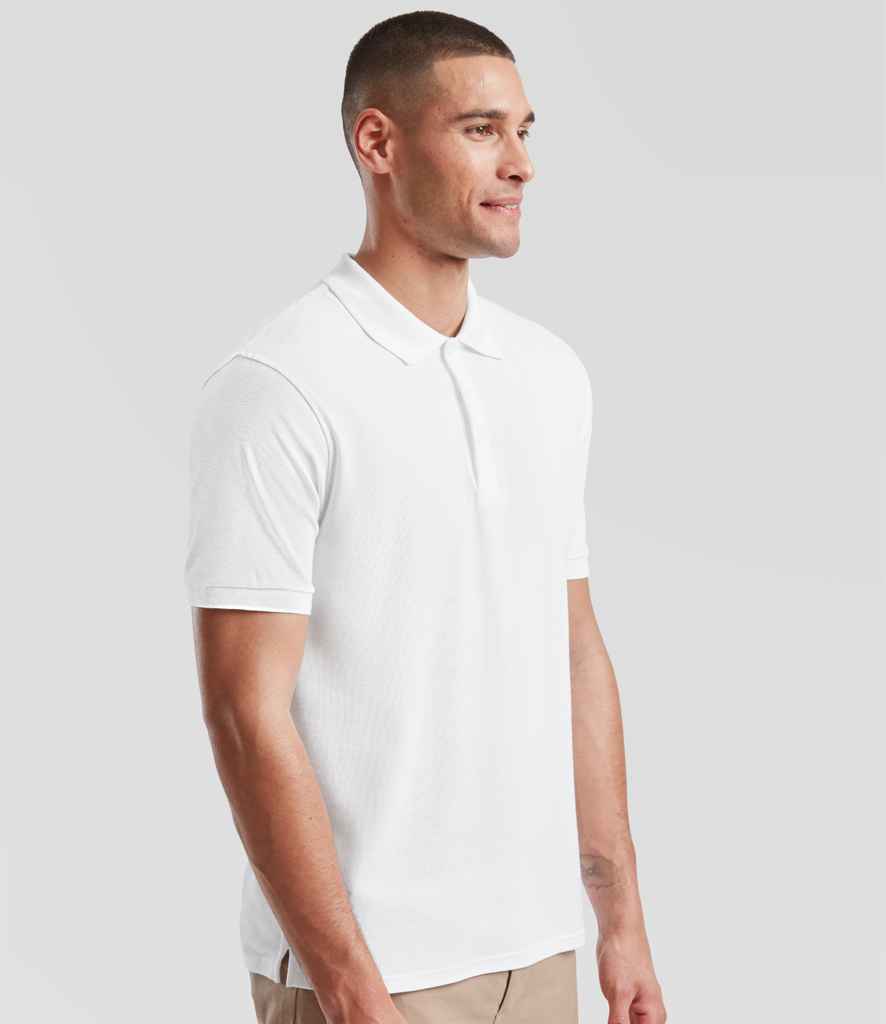 Fruit of the Loom Premium Cotton Piqué Polo Shirt (2/2)