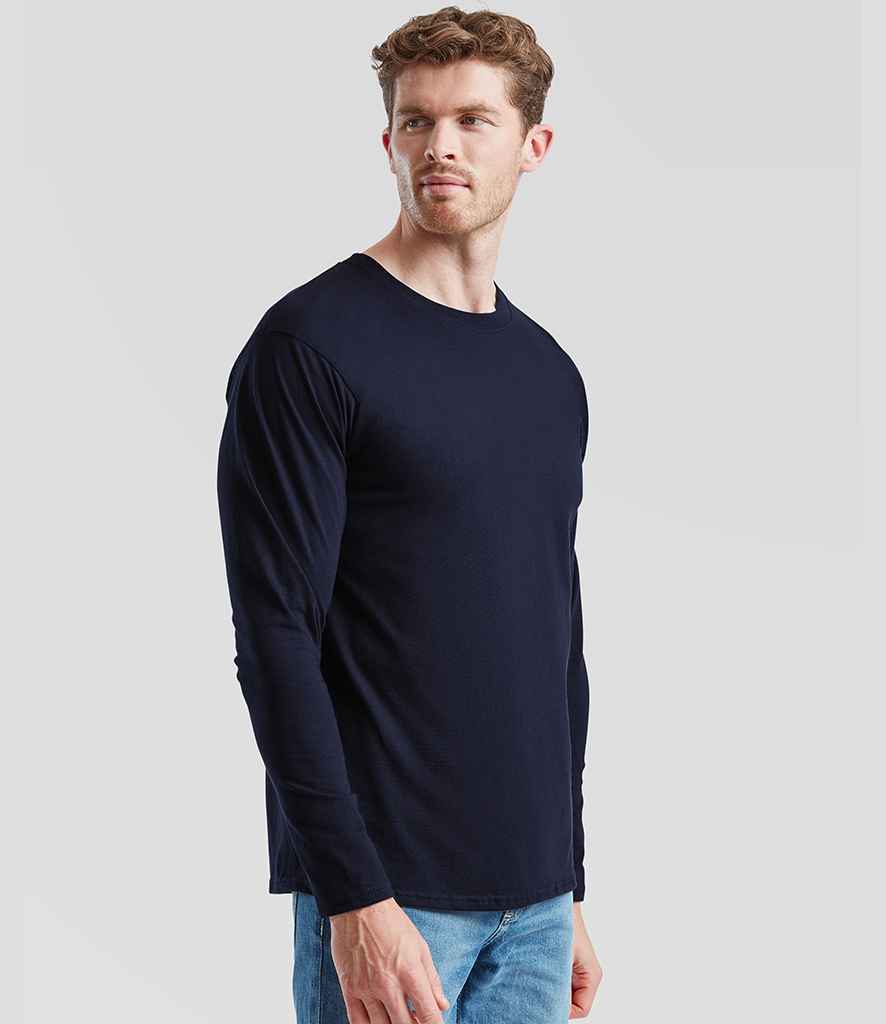 Fruit of the Loom Iconic 195 Long Sleeve T-Shirt
