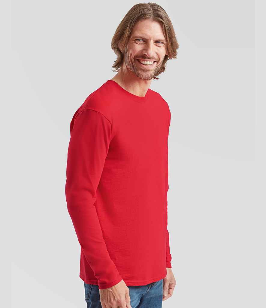 Fruit of the Loom Iconic 195 Long Sleeve T-Shirt