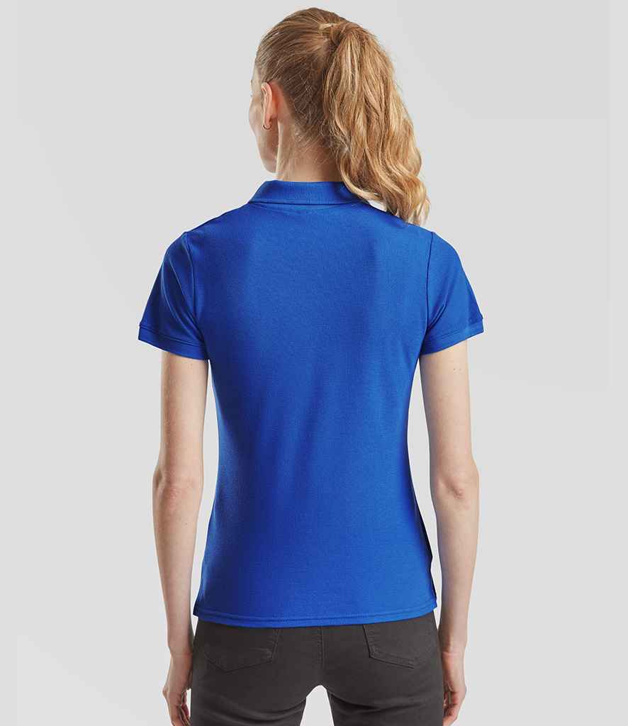 Fruit of the Loom Lady-Fit Premium Cotton Piqué Polo Shirt