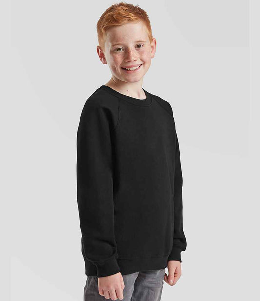 Fruit of the Loom Kids Classic Raglan Sweatshirt