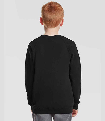 Fruit of the Loom Kids Classic Raglan Sweatshirt