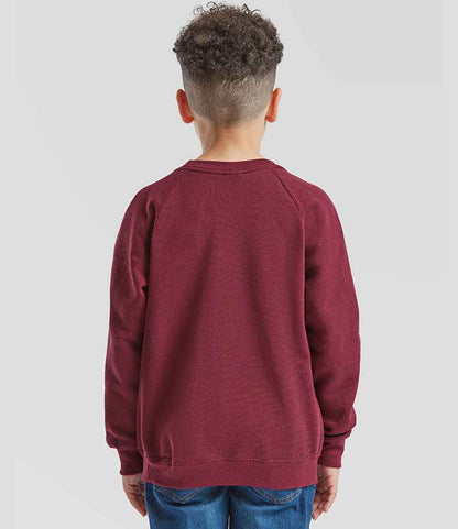 Fruit of the Loom Kids Classic Raglan Sweatshirt