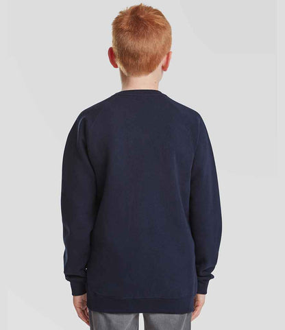 Fruit of the Loom Kids Classic Raglan Sweatshirt