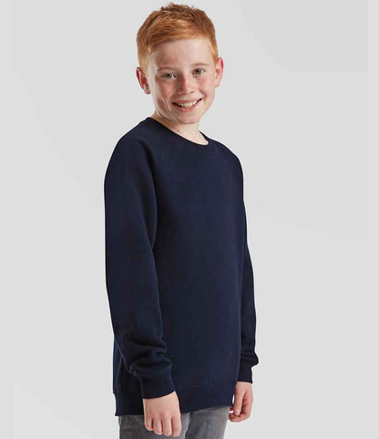Fruit of the Loom Kids Classic Raglan Sweatshirt