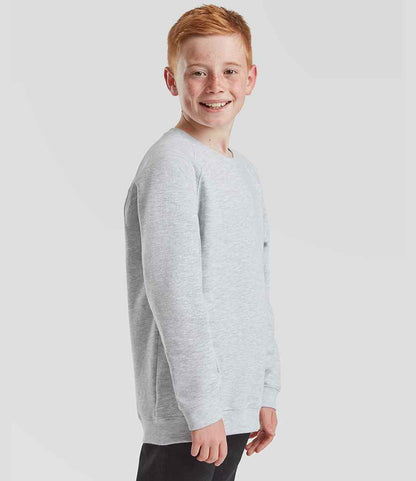 Fruit of the Loom Kids Classic Raglan Sweatshirt