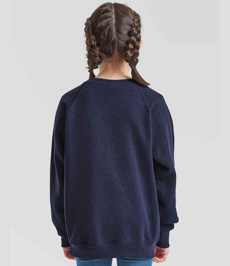 Fruit of the Loom Kids Classic Raglan Sweatshirt