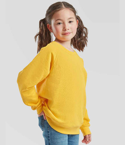 Fruit of the Loom Kids Classic Raglan Sweatshirt