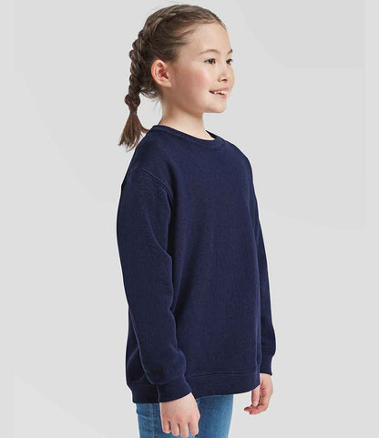 Fruit of the Loom Kids Classic Drop Shoulder Sweatshirt