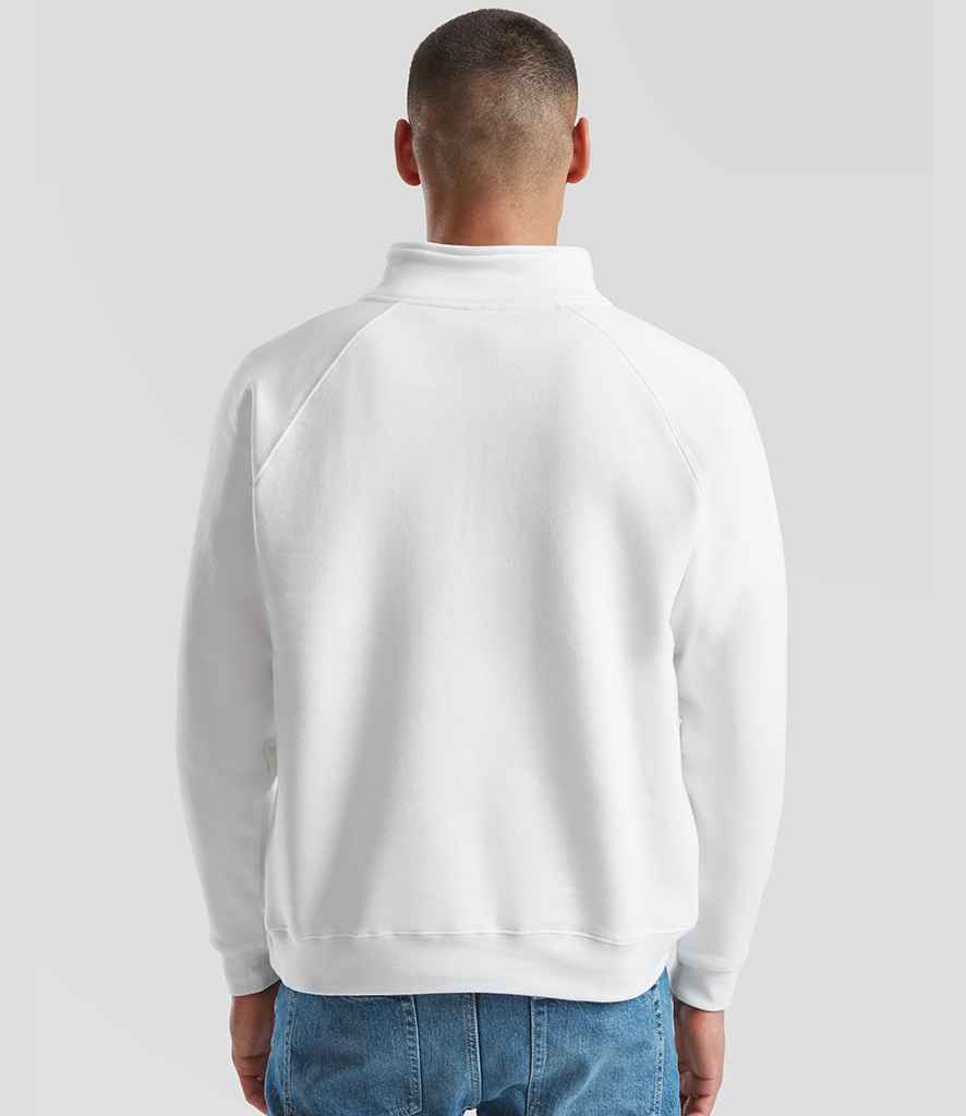 Fruit of the Loom Premium Zip Neck Sweatshirt