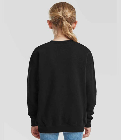 Fruit of the Loom Kids Premium Drop Shoulder Sweatshirt