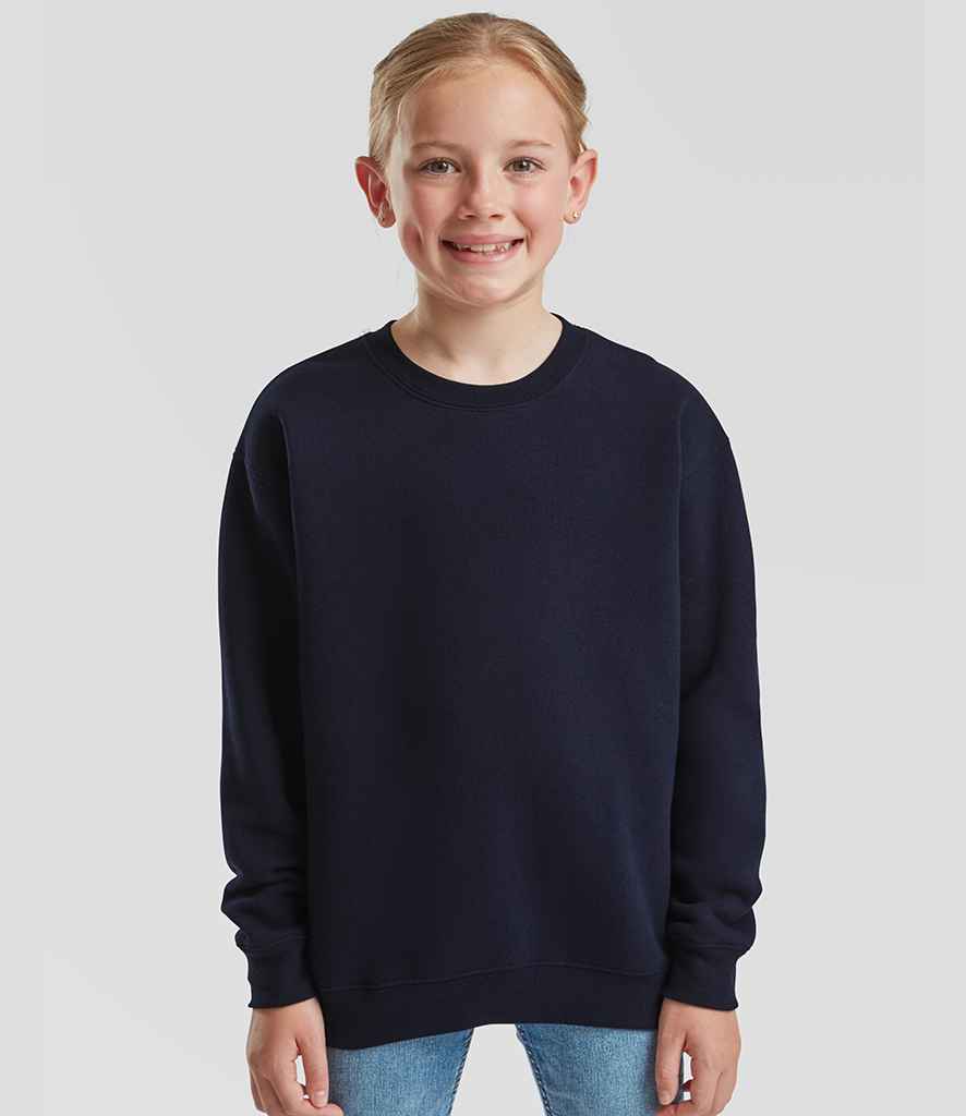 Fruit of the Loom Kids Premium Drop Shoulder Sweatshirt