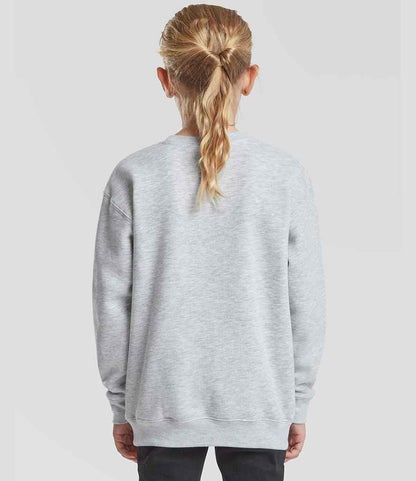 Fruit of the Loom Kids Premium Drop Shoulder Sweatshirt