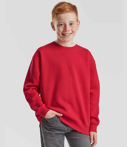 Fruit of the Loom Kids Premium Drop Shoulder Sweatshirt