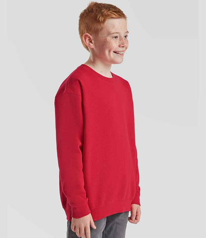 Fruit of the Loom Kids Premium Drop Shoulder Sweatshirt