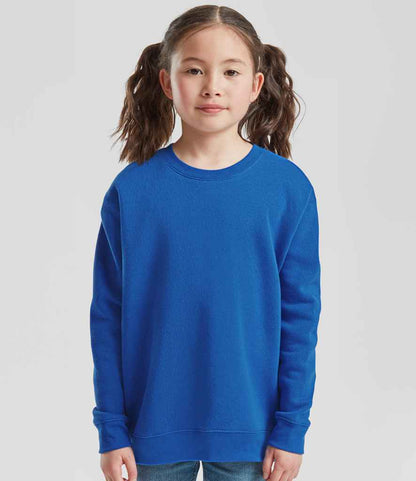 Fruit of the Loom Kids Premium Drop Shoulder Sweatshirt