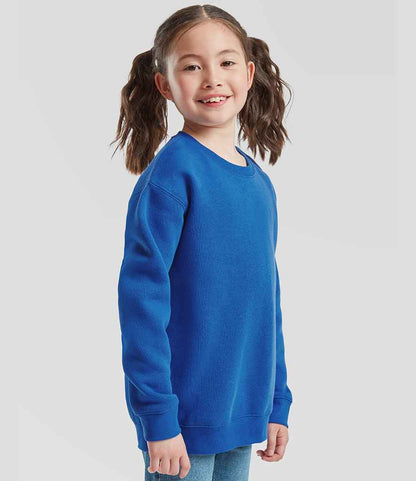 Fruit of the Loom Kids Premium Drop Shoulder Sweatshirt