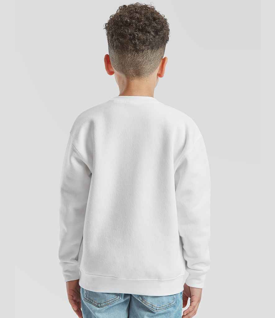 Fruit of the Loom Kids Premium Drop Shoulder Sweatshirt
