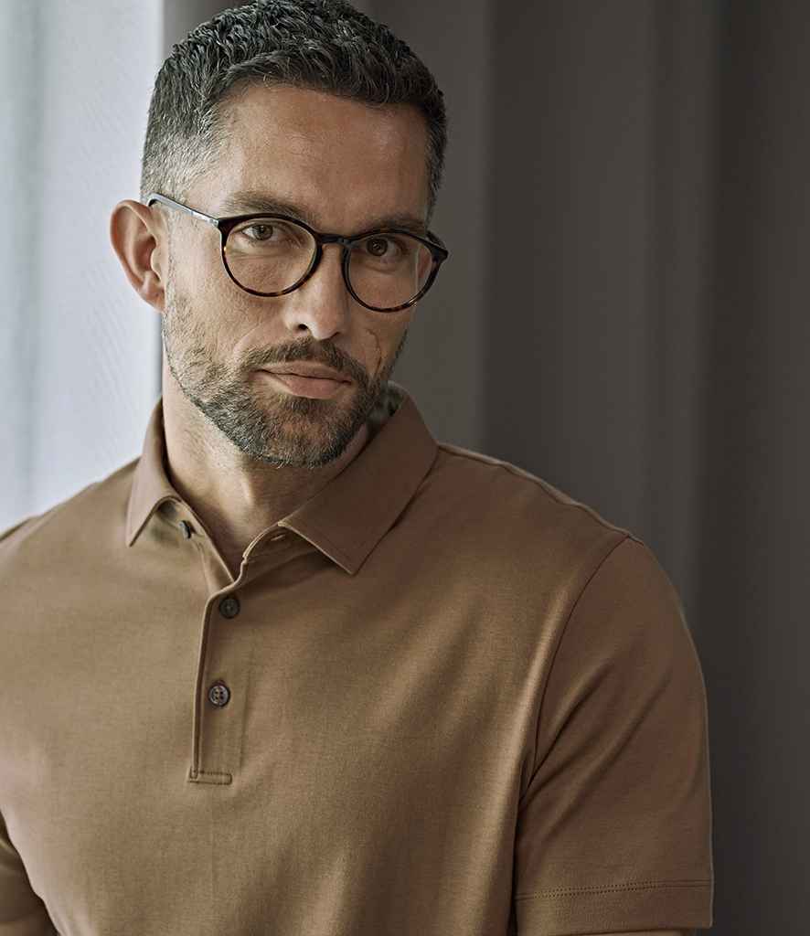 Tee Jays Pima Cotton Interlock Polo Shirt
