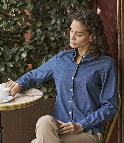 Tee Jays Ladies Denim Shirt