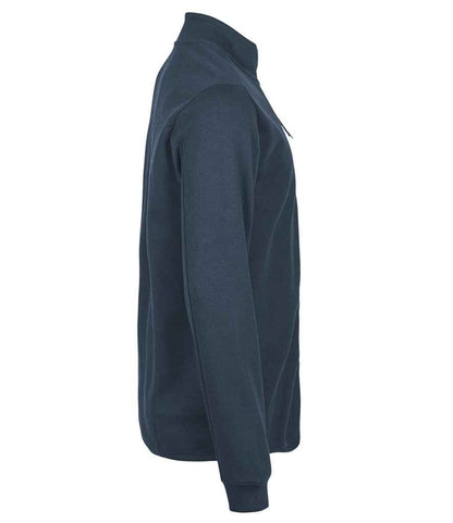 Tee Jays Athletic Full Zip Sweat Cardigan