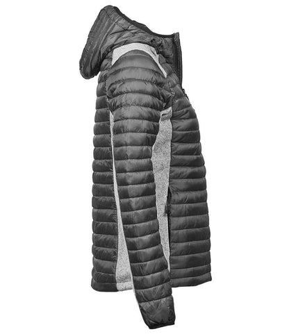 Tee Jays Ladies Crossover Hooded Padded Outdoor Jacket