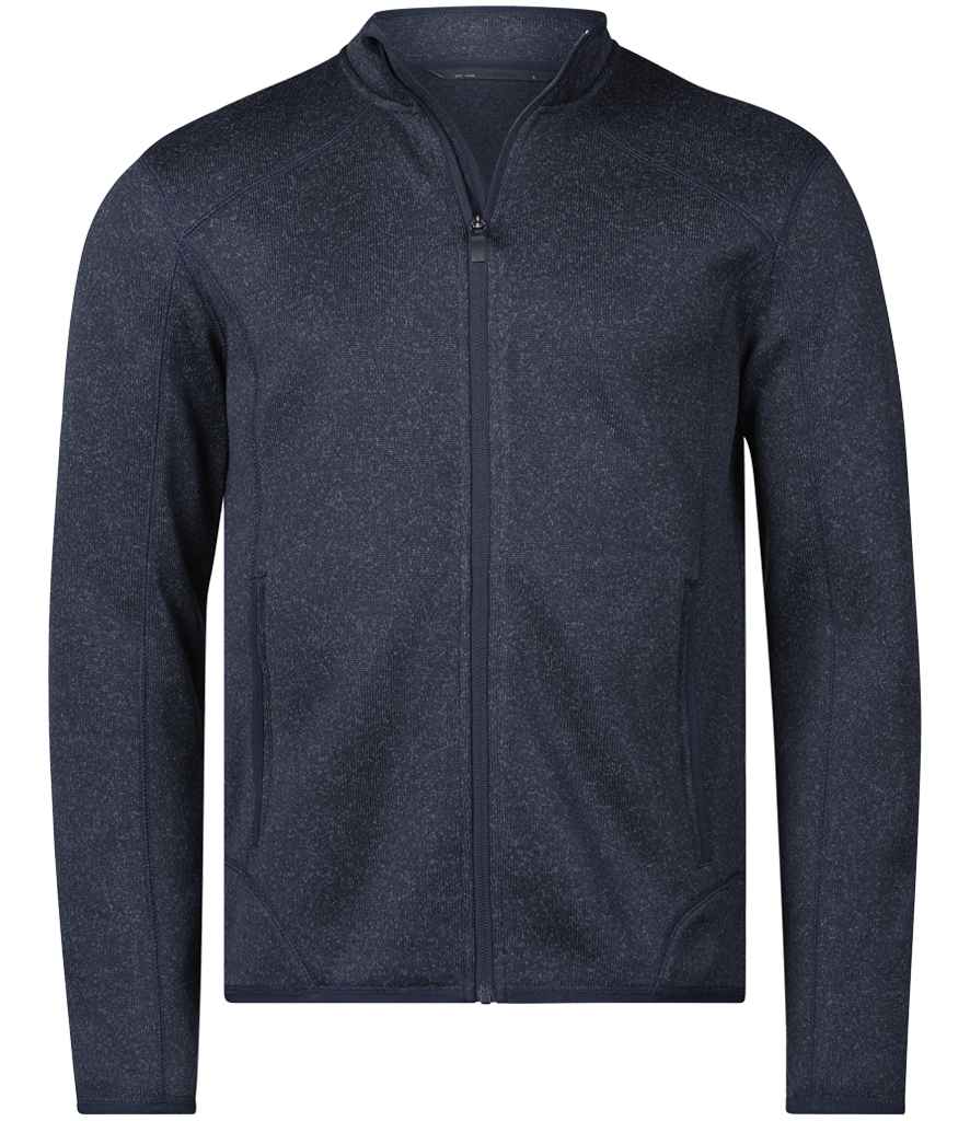 T9615 Navy Melange Front