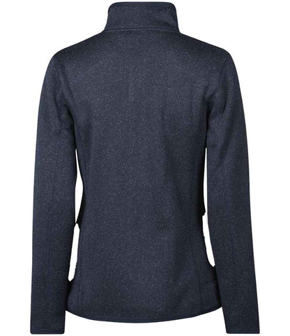 T9616 Navy Melange Back