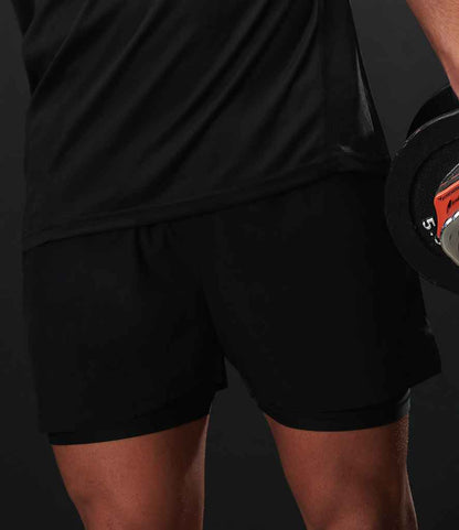 Tombo Double Layer Sports Shorts