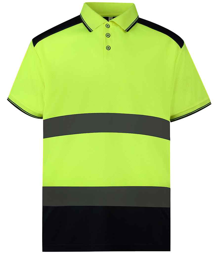YK017 Yellow/Navy Front