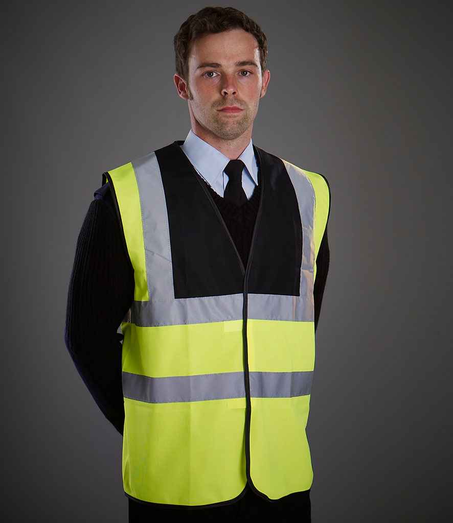 Yoko Hi-Vis Two Band and Braces Waistcoat (1/2)