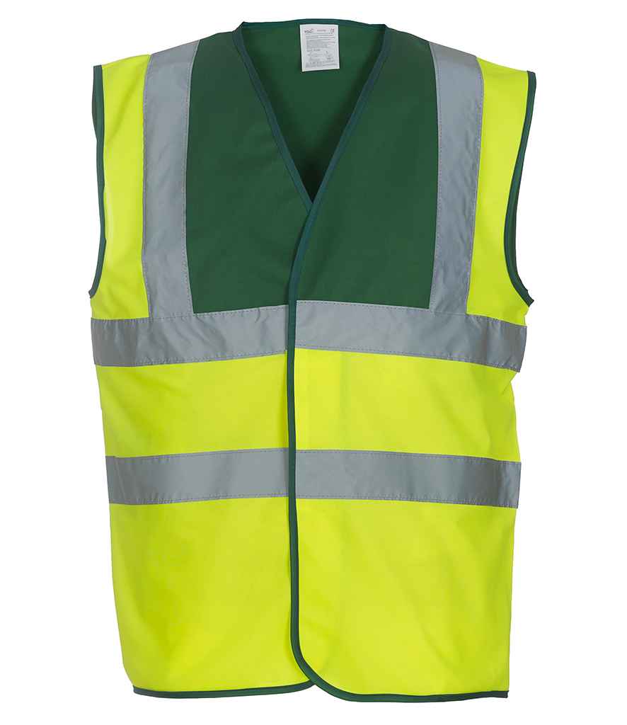 Yoko Hi-Vis Two Band and Braces Waistcoat (1/2)