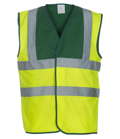 Yoko Hi-Vis Two Band and Braces Waistcoat (1/2)